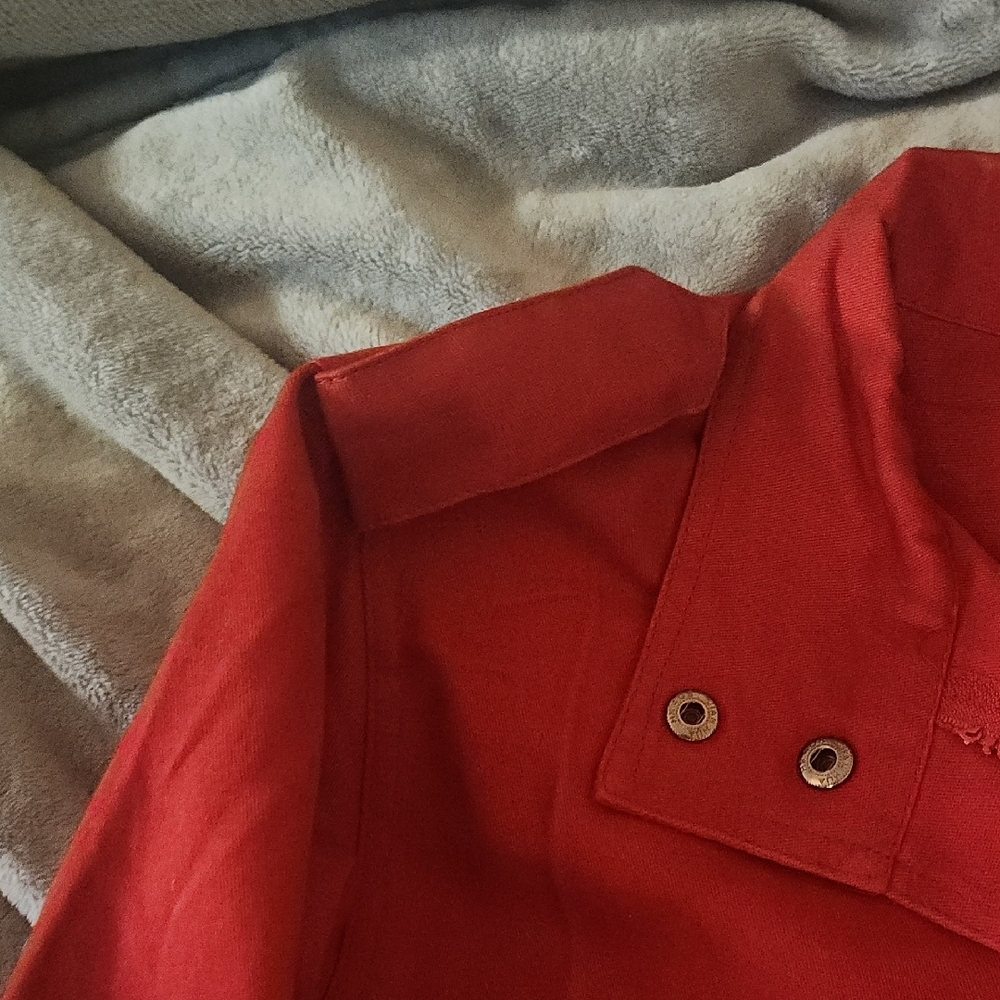 Women's Red Jacket - Picture 6 of 6